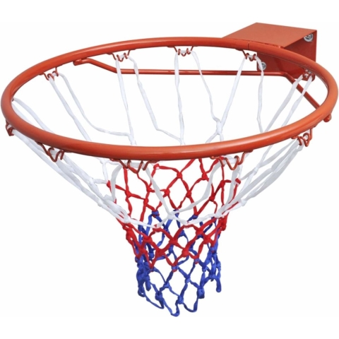 Basketbalring met net