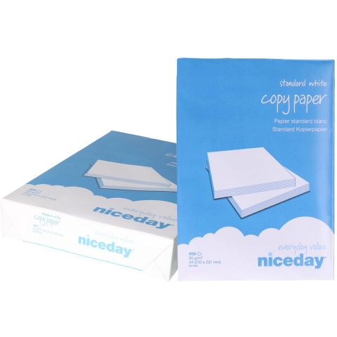 Voordelig wit A4 kopieerpapier 1000 vellen van Niceday -