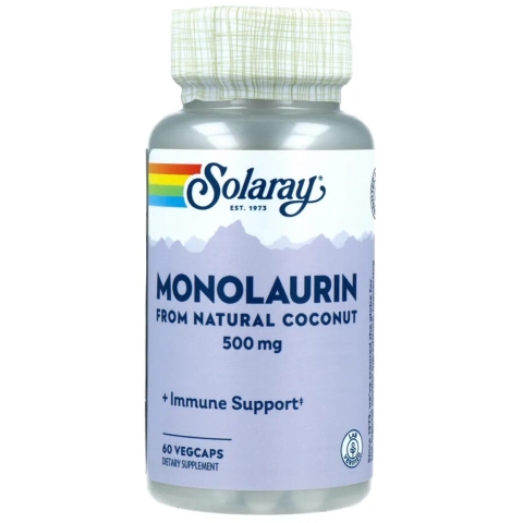 Solaray Monolaurine 500 mg 60 capsules