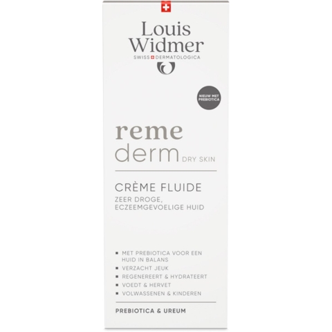 Louis Widmer Remederm Dry Skin Crème Fluide (zonder Parfum) | 200 ml