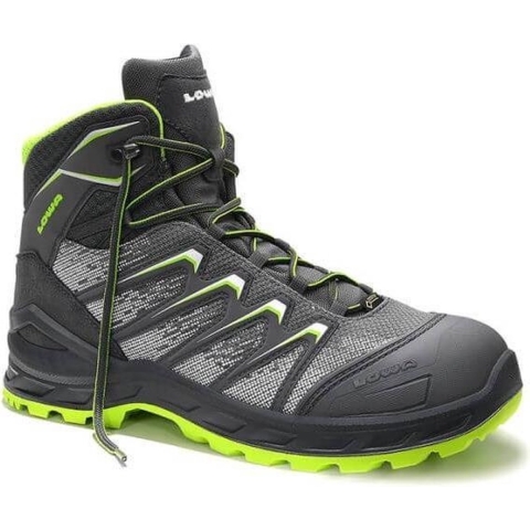 Lowa Werkschoen Larrox Work GTX Mid 5464 S3 | Grijs | Maat 43 - 00.159.006.43