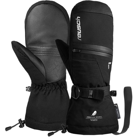 Reusch Lando R-TEX XT Mitten skiwanten zwart/grijs, 9.5