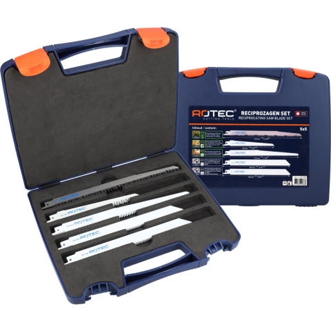 Rotec Reciprozaagbladenset | 525 | 25-Delig | Hout En Metaal - 525.9000
