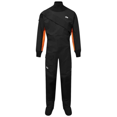 Gill Pro Droogpak zwart/oranje unisex, M