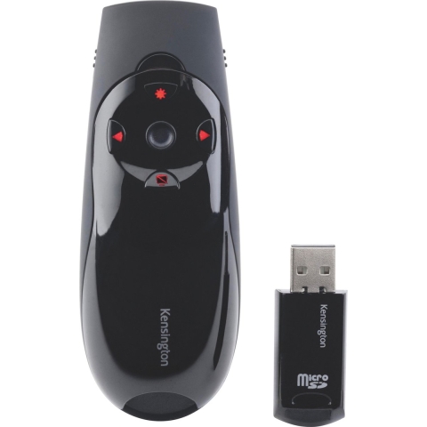 Kensington Presenter Expert - Draadloze Presenter met Rode Laser - Zwart
