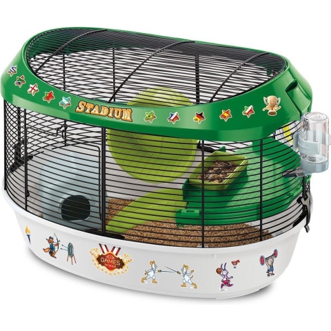 Ferplast Stadium Hamsterkooi - 49,5 x 34 x 33 cm