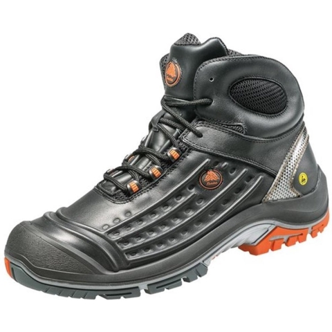 Bata Werkschoen Vector Hoog S3 + KN | Zwart/Oranje | Maat 45 - 00.017.026.45