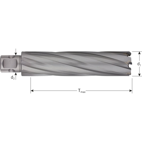 Rotec HM Kernboor HARD-LINE, universeel 19, ø42x110 - 5460423