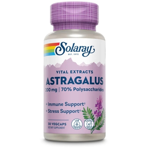 2x Solaray Astragalus-Extract 30 vegacapsules