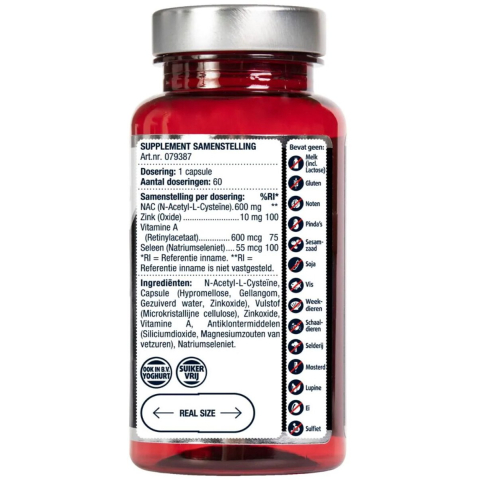 2x Lucovitaal Nac+ 60 capsules