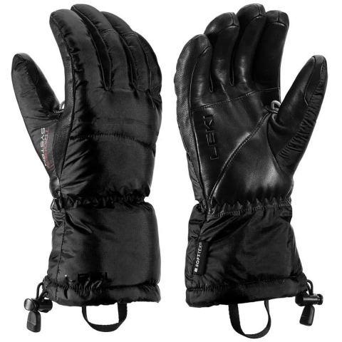 LEKI Glace 3D skihandschoenen zwart dames, 8.5