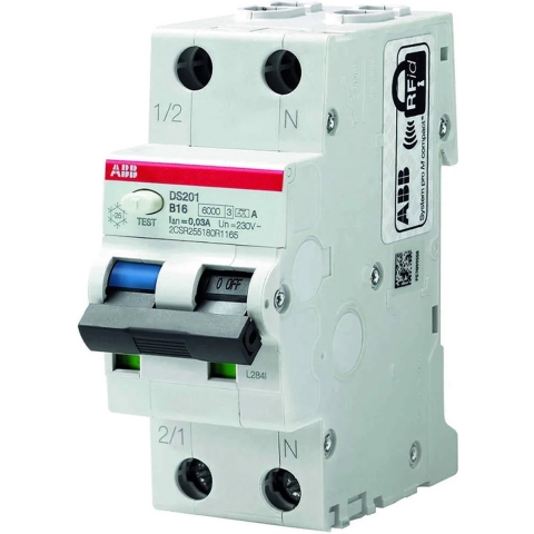 ABB 2CSR255180R1165 Sonstige Installationstechnik Aardlekschakelaar B 16 A 0.03 A 230 V