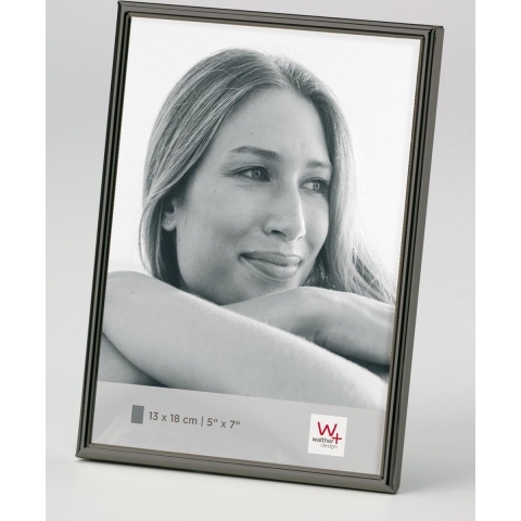 walther+ design WD318D Wissellijst Papierformaat: 10 x 15 cm Antraciet
