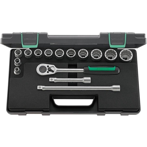 Stahlwille 50/12/3 KN 96031435 Dopsleutelset 1/2 (12.5 mm)