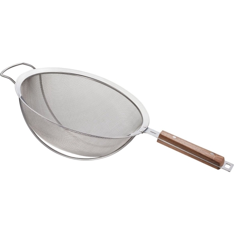 GEFU - Zeven - Zeef Rvs met houten greep 24cm