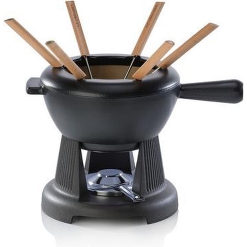 LE CREUSET - Mode - Fondueset Matzwart