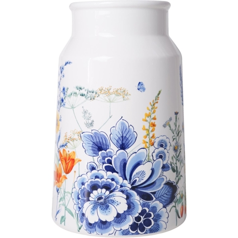 HEINEN - Wildbloemen - Vaas Melkbus 30cm Churn Flower Garden