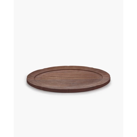 SERAX - Silhouette - Ovale serveerbord hout 30x21cm