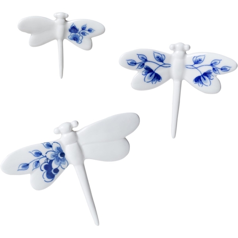HEINEN - Wanddecoratie Libelle 3-dlg