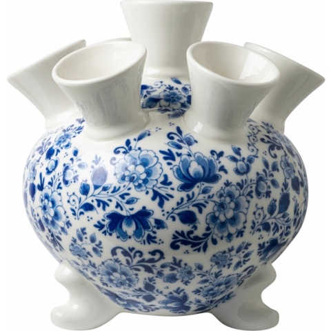 HEINEN - Delfts Blauw - Tulpenvaas XL Delfts Blauw