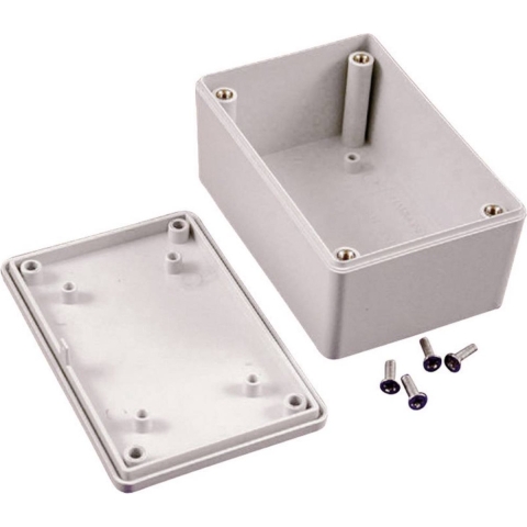 Hammond Electronics 1591XXEBK Universele behuizing 193 x 113 x 62 ABS Zwart 1 stuk(s)