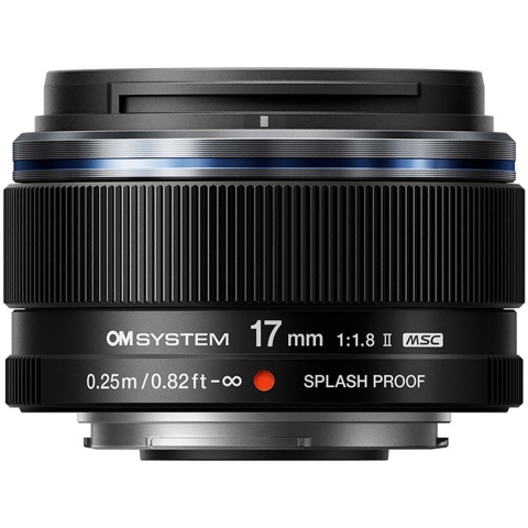 OM SYSTEM M.Zuiko Digital ED 17mm F1.8 II Black