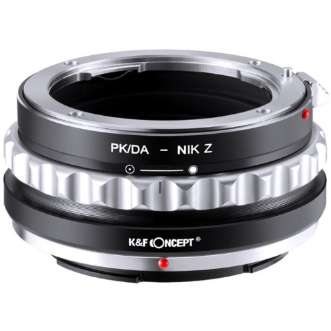 K&F Concept Lens Adapter Pentax K/DA - Nikon Z