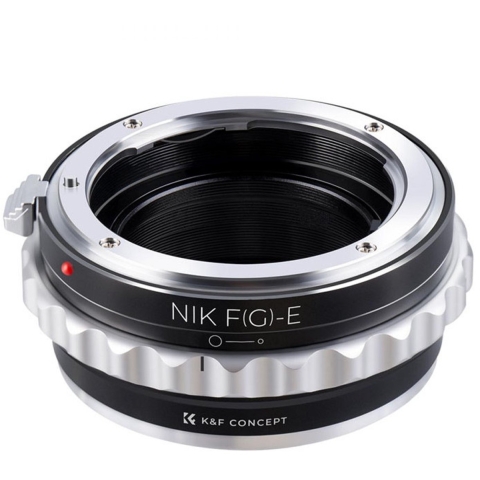 K&F Concept Lens Adapter Nikon F (G-type) - Sony E-Mount