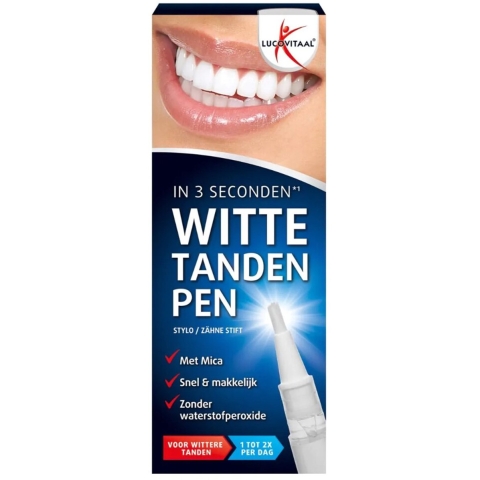 2x Lucovitaal Witte Tanden Pen 2 ml