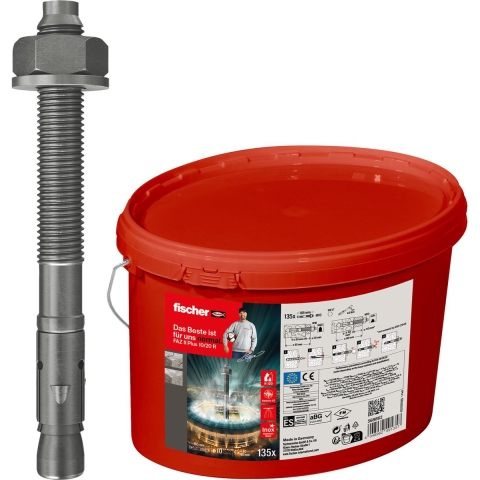 Fischer 568862 FAZ II Plus 10/20 R Eimer (135) Boutanker 105 mm 10 mm 135 stuk(s)