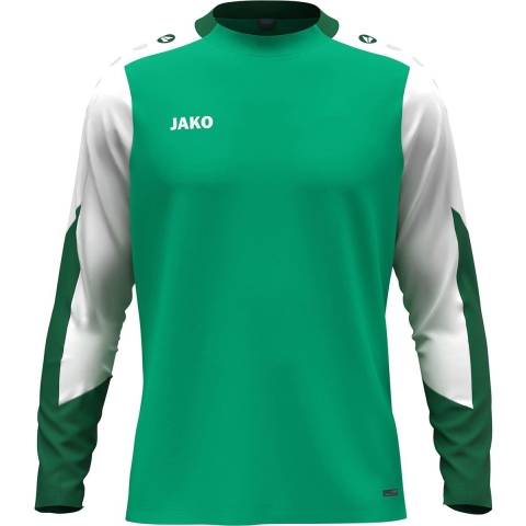 JAKO 8870 Longsleeve Dynamic - Groen/Wit/Donkergroen - S