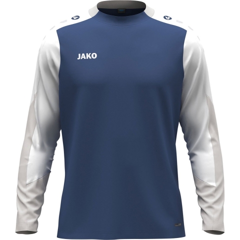 JAKO 8870K Longsleeve Dynamic Kids - Nachtblauw/Wit/Lichtgrijs - 164