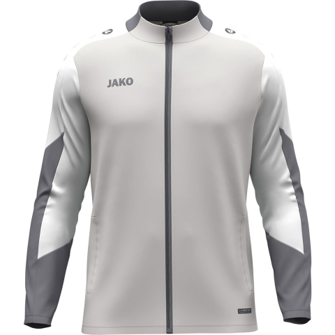 JAKO 9370 Polyestervest Dynamic - Lichtgrijs/Wit/Grijs - XL