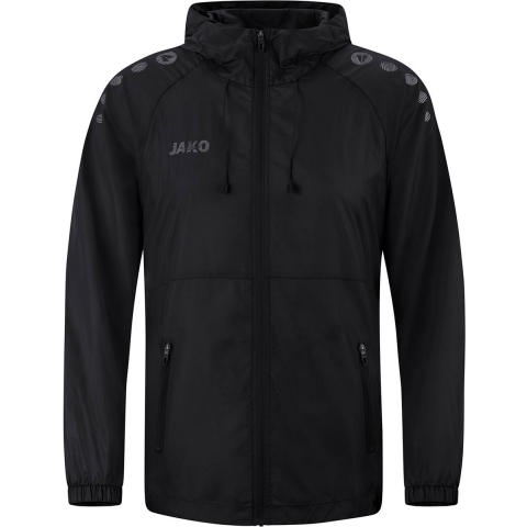 JAKO 9876 Lightweightjas Flow - Zwart - S