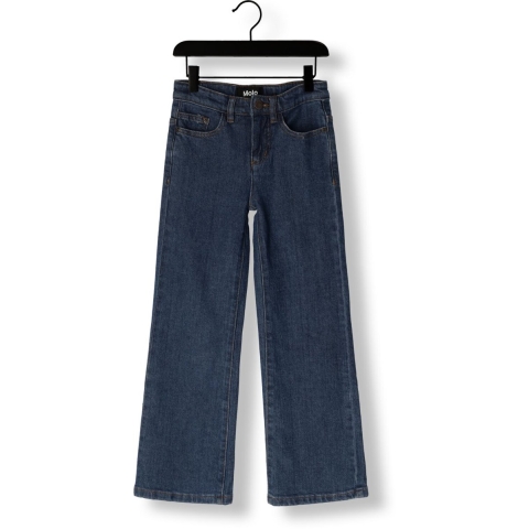 Molo Jeans - Asta - Blue Geborsteld - Molo - 6 jaar (116) - Jeans