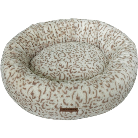 Animal Boulevard Cozy Snowleopard mand wit/bruin XS