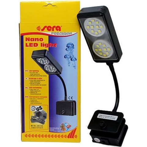 Sera Sera Nano LED light 2 x 1,6 W voor aquarium 16 l