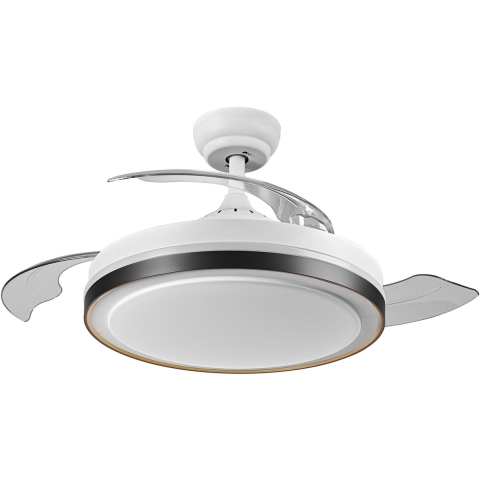 OSRAM HOMELIGHTING Ceiling Fan Retractable 1070 66W White Plafondventilator 66 W