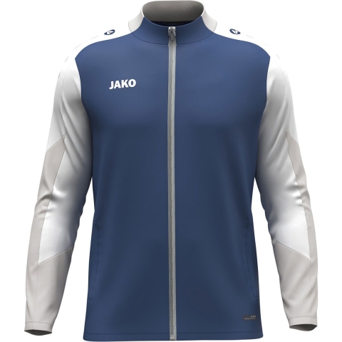 JAKO 9370K Polyestervest Dynamic Kids - Nachtblauw/Wit/Lichtgrijs - 116