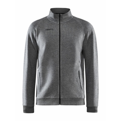 Craft 1910621 Core Soul Full Zip Jacket Men - Dark Grey Melange - XXL