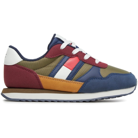 Trainers Flag Low Cut Lace-Up femme Tommy Hilfiger Flag