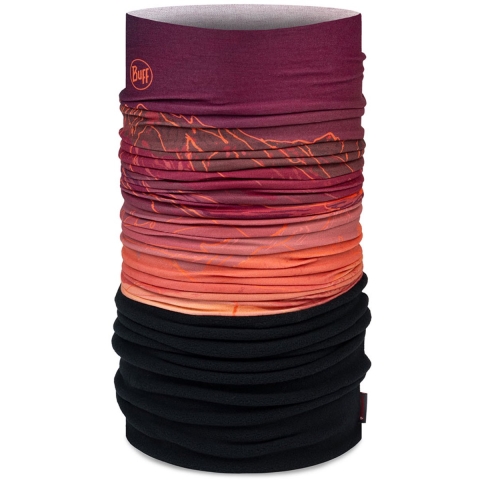 Buff Polar Unal Garnet nekwarmer rood/zwart