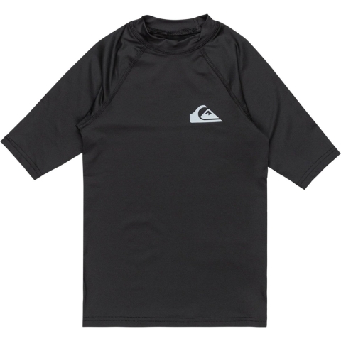 Quiksilver Zwemtop - UV50+ - Surf - Black - Quiksilver - 8 jaar (128) - Badmode
