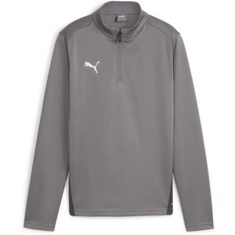 Puma Blouse - TeamDOEL Training 1/4 Zip - Cast Iron - Puma - 6 jaar (116) - Shirts