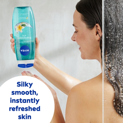 3x NIVEA Douchegel Frangipani&Oil 500 ml