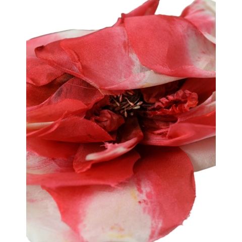 Multikleurige Bloemen Apliserende Zijde Dames Haarband Diadeem