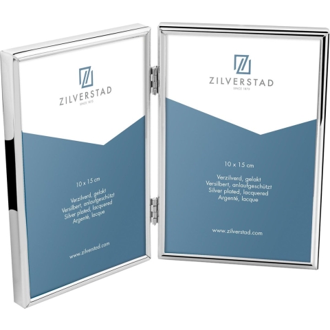 Zilverstad 6639231 Wissellijst Papierformaat: 10 x 15 cm Zilver
