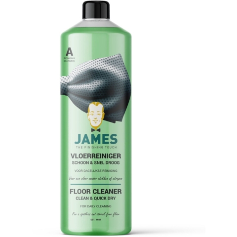 2x James Vloerreiniger Schoon&Snel Droog 1 liter