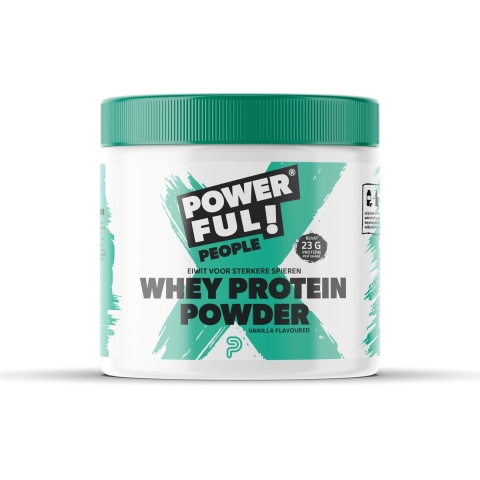 Powerful People Whey protein powder vanilla 400 gram