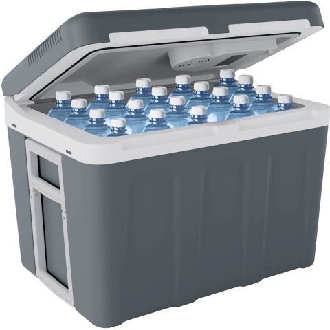 Auronic Elektrische Koelbox - Coolbox - 40L - 12V en 240V - Grijs